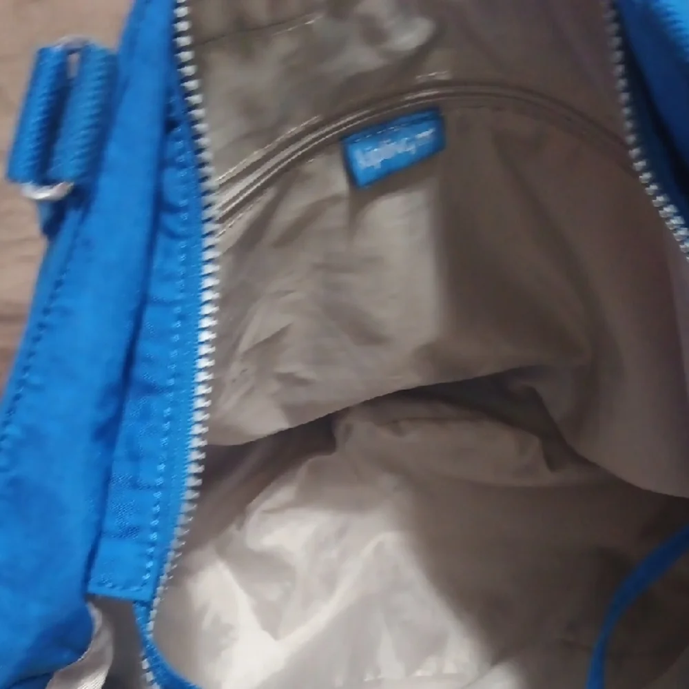 Kipling Vibrant Blue Tote Bag - Picture 9 of 16